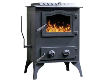 Pine Coal Stove by Reading